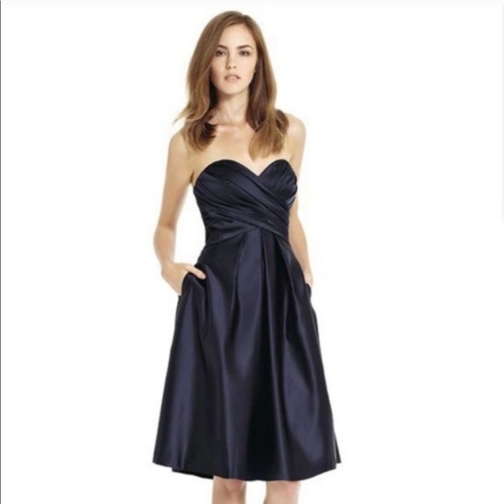 Bill Levkoff black dress with pockets!!